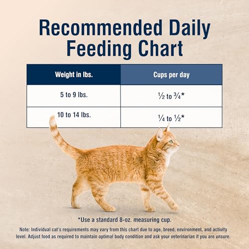 Ración diaria para gatos adultos con Blue Buffalo True Solutions