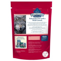 Blue Buffalo Wilderness, bocaditos crujientes con salmón, premio ideal para entrenamiento.