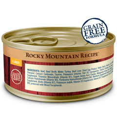 Blue Buffalo Wilderness Carne roja en salsa, lata 5.5oz, proteína sabrosa para energía diaria.