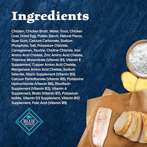 Blue Buffalo Wilderness Delights, empaque actualizado que destaca ingredientes clave.