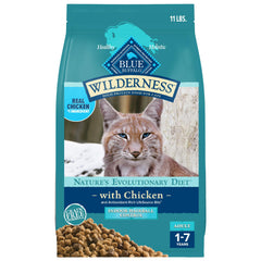 Blue Buffalo Wilderness empaque 11 lb, ideal para almacenar y alimentar a tu gato