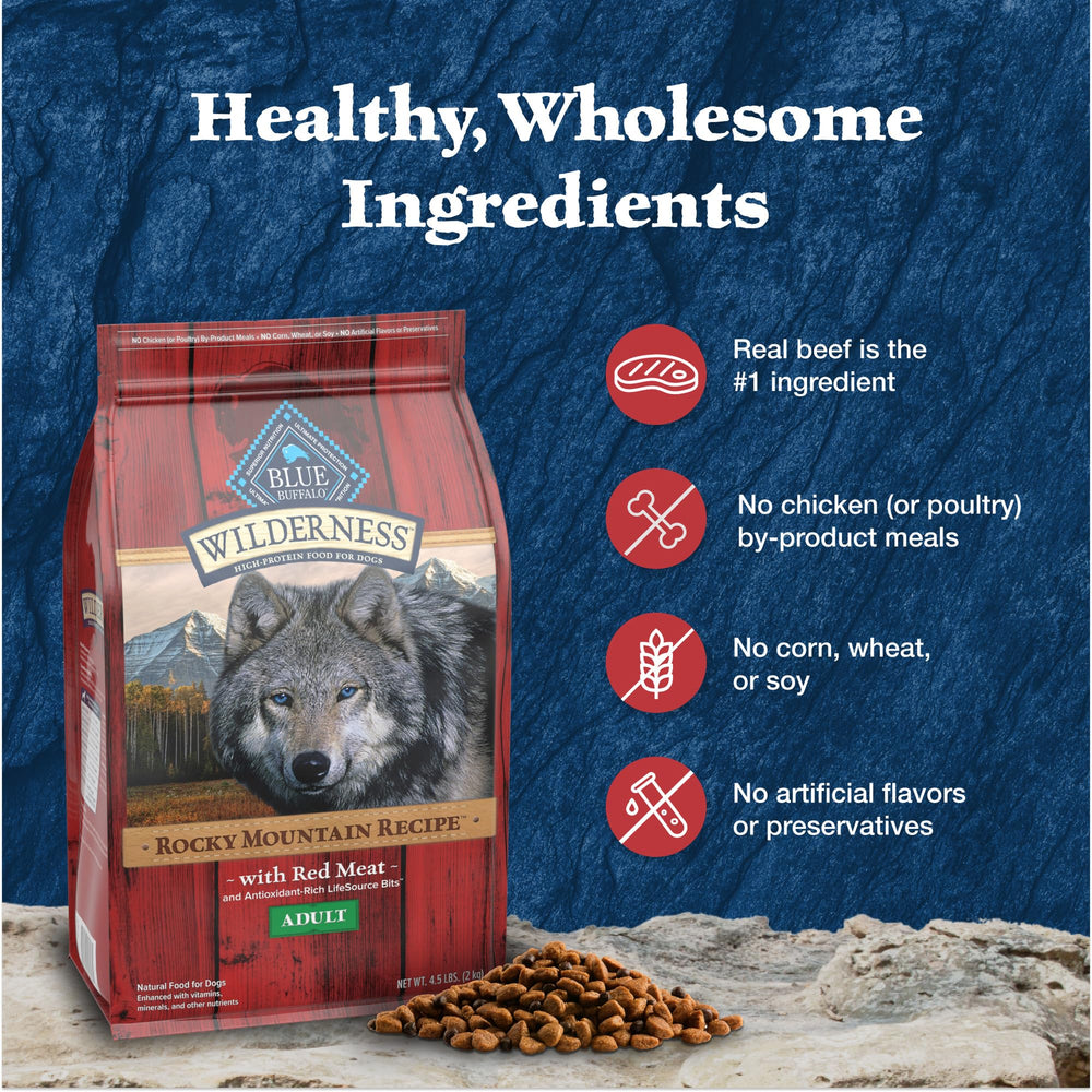 Blue Buffalo Wilderness fragmentos antioxidantes: apoyo natural al sistema inmune