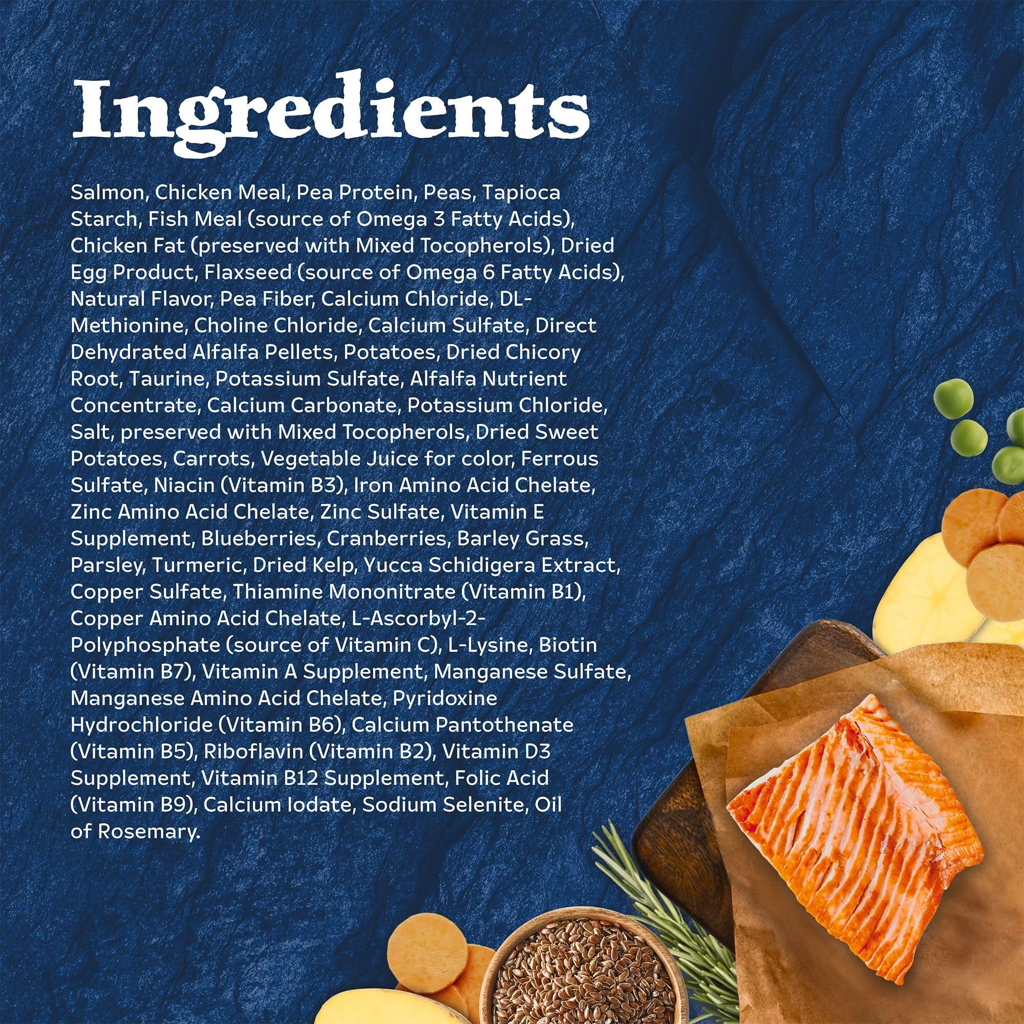 Blue Buffalo Wilderness antioxidantes LifeSource para apoyo diario al sistema inmune.