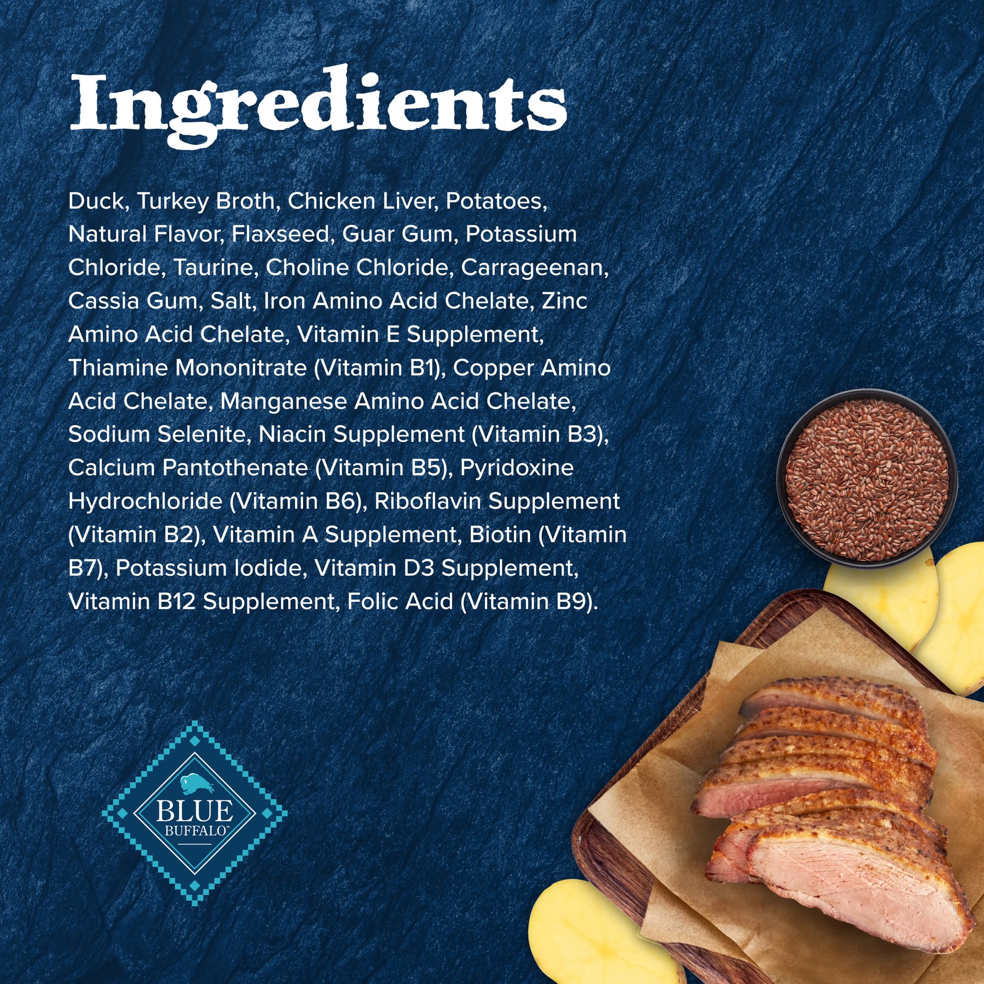Latas de 3 oz de Blue Buffalo Wilderness con proteína de pato.