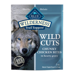 Blue Buffalo Wilderness mejoradores de pollo en salsa espesa para combinar con comida seca.