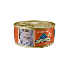Blue Buffalo Wilderness pavo pate: proteína real que ayuda a mantener la energía diaria del gato.