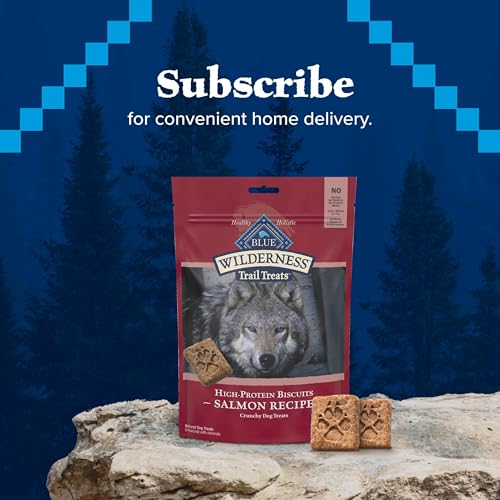 Blue Buffalo Wilderness, sabor a salmón y textura crujiente para perros curiosos.