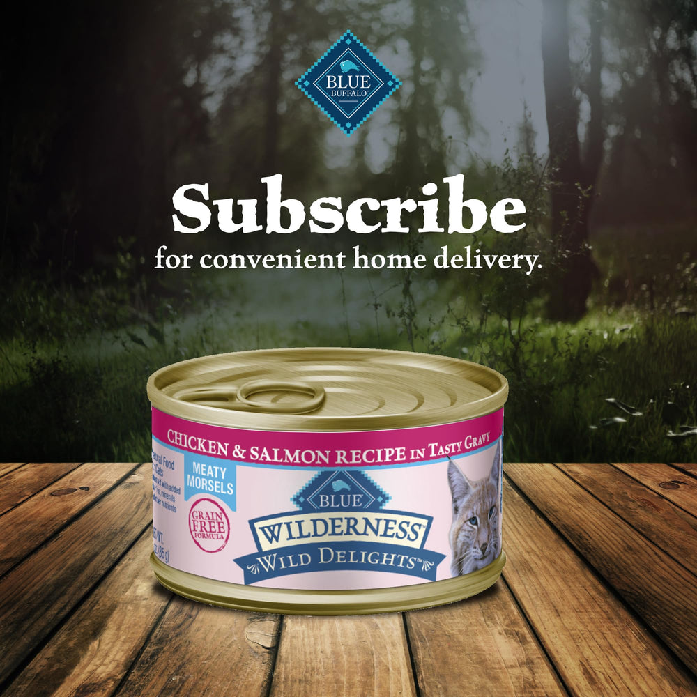 Blue Buffalo Wilderness sabor natural para felinos activos.