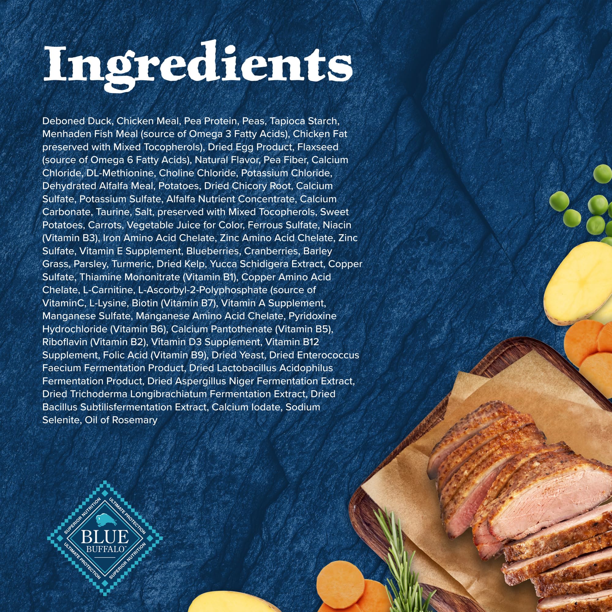 Blue Buffalo Wilderness sabor natural de pato para gatos exigentes.