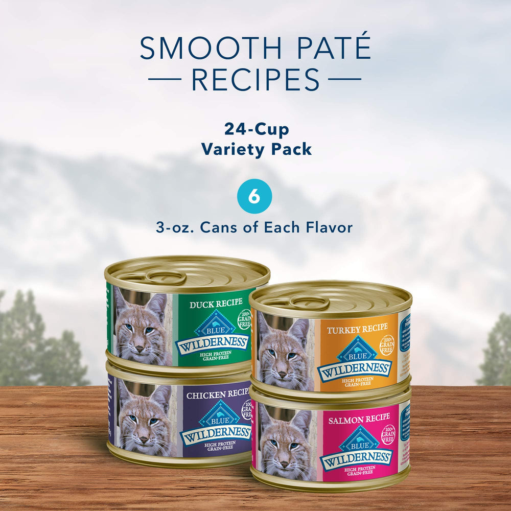 Blue Buffalo Wilderness salmón en paté: textura suave para comer con facilidad.