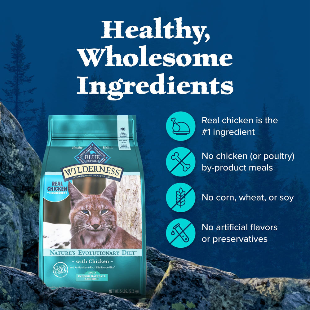 Blue Buffalo Wilderness sin maíz, favorece una dieta más limpia