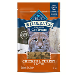 Golosina Blue Buffalo para gato con textura blanda y sabrosa de pollo