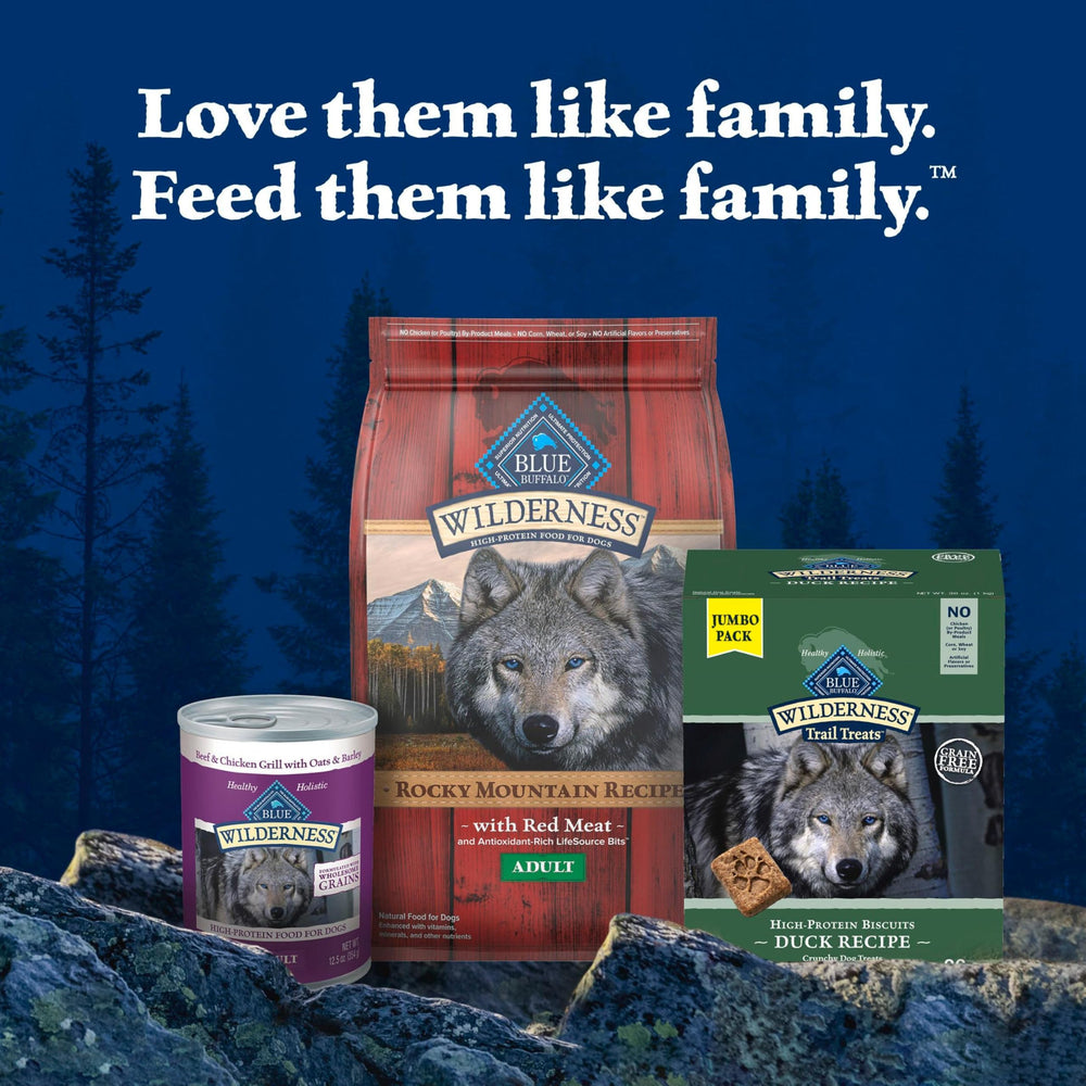 Blue Buffalo Wilderness Trail Treats recompensa diaria para entrenamiento y juego.