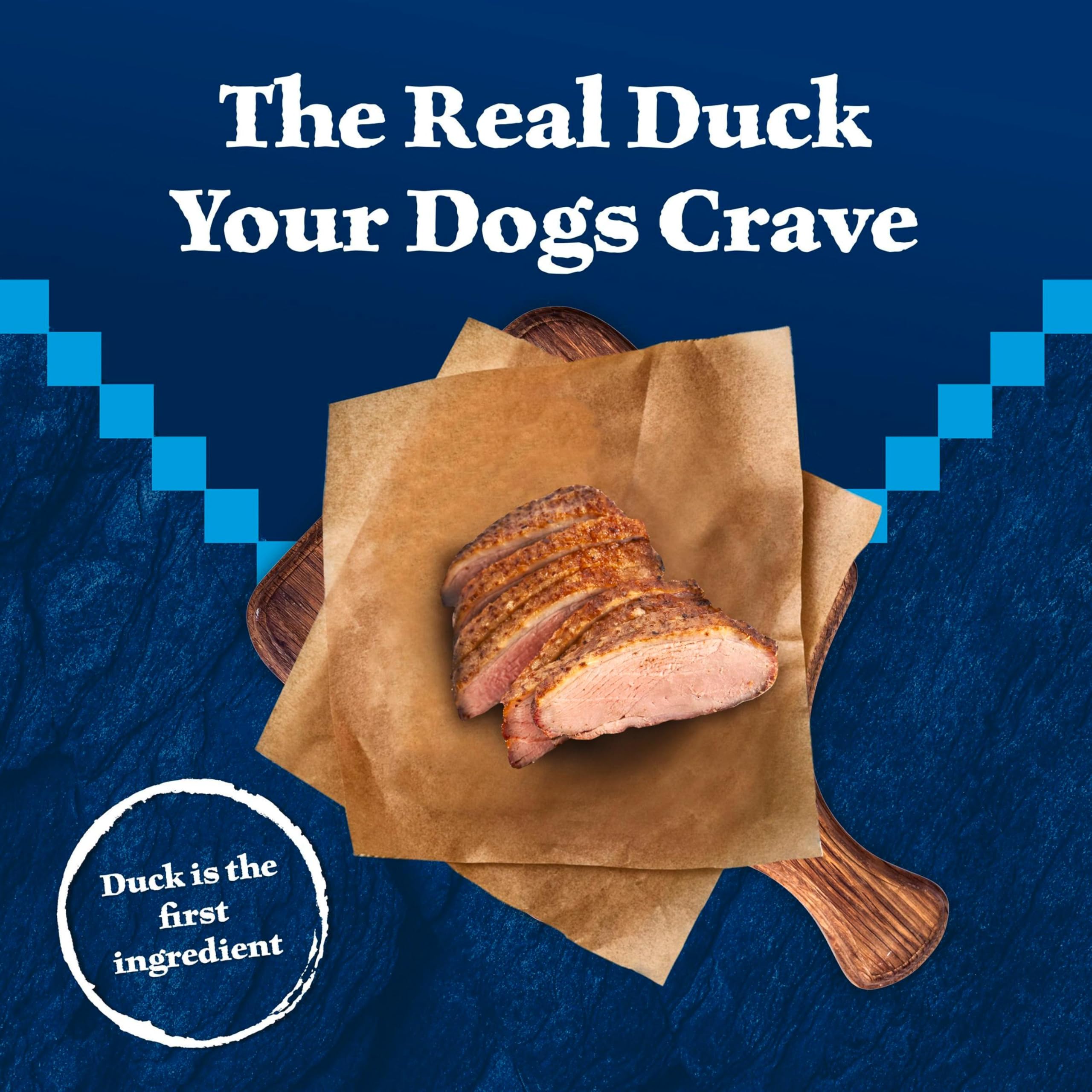 Blue Buffalo Wilderness Trail Treats sin granos para perros con sensibilidad.