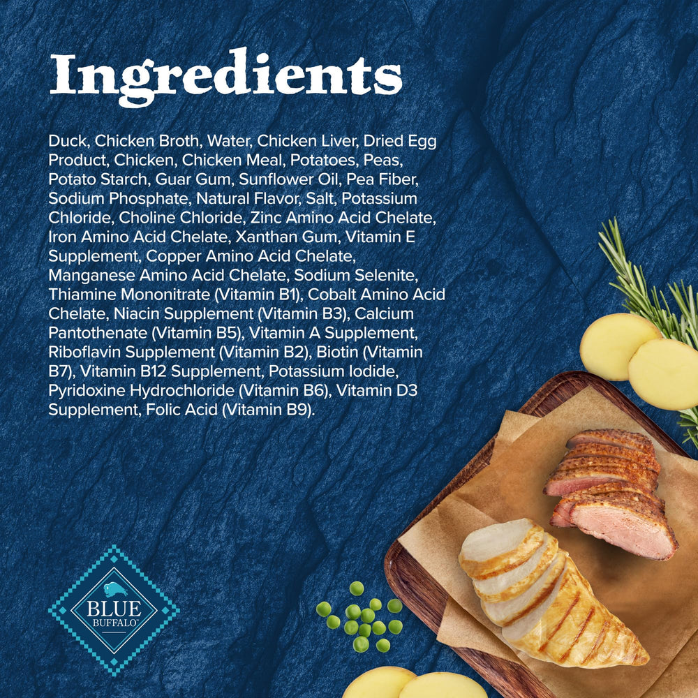 Blue Buffalo Wilderness Wolf Creek Stew: plato hondo con comida húmeda nutritiva.