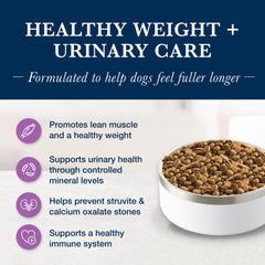 Blue Buffalo W+U apoyo para control de peso y salud urinaria