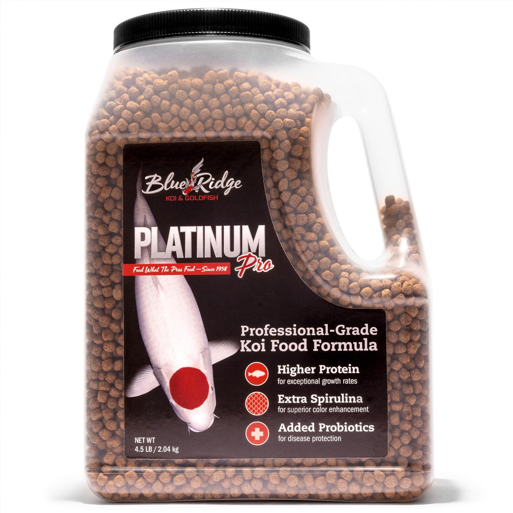 Blue Ridge Koi Alimento: pellet flotante para koi, facilita la digestión