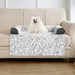 blunique cama para perro pequeño en sofá con confort suave