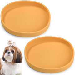 BNOSDM plato-silicona para perros y gatos: ideal para comidas diarias sin deslizamiento.