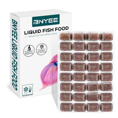 BNYEE Alimento líquido para peces: bote práctico sin necesidad de refrigeración para alimentación diaria.
