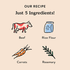 Boeuf sans hormones fabriqué aux etats-unis selon Bocce's Bakery