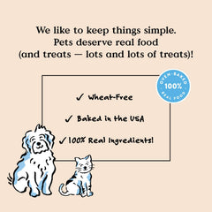 Bocce's Bakery Dailies textura suave, mordisco fácil para perros.