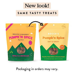 Bocce's Pumpk'n Spice con ingredientes reales para una merienda natural.