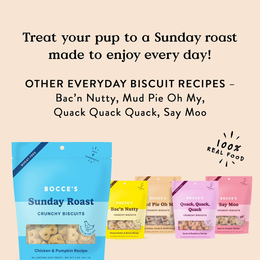 Galletas Bocce's Domingo Asado, crujientes para premiar al perro.