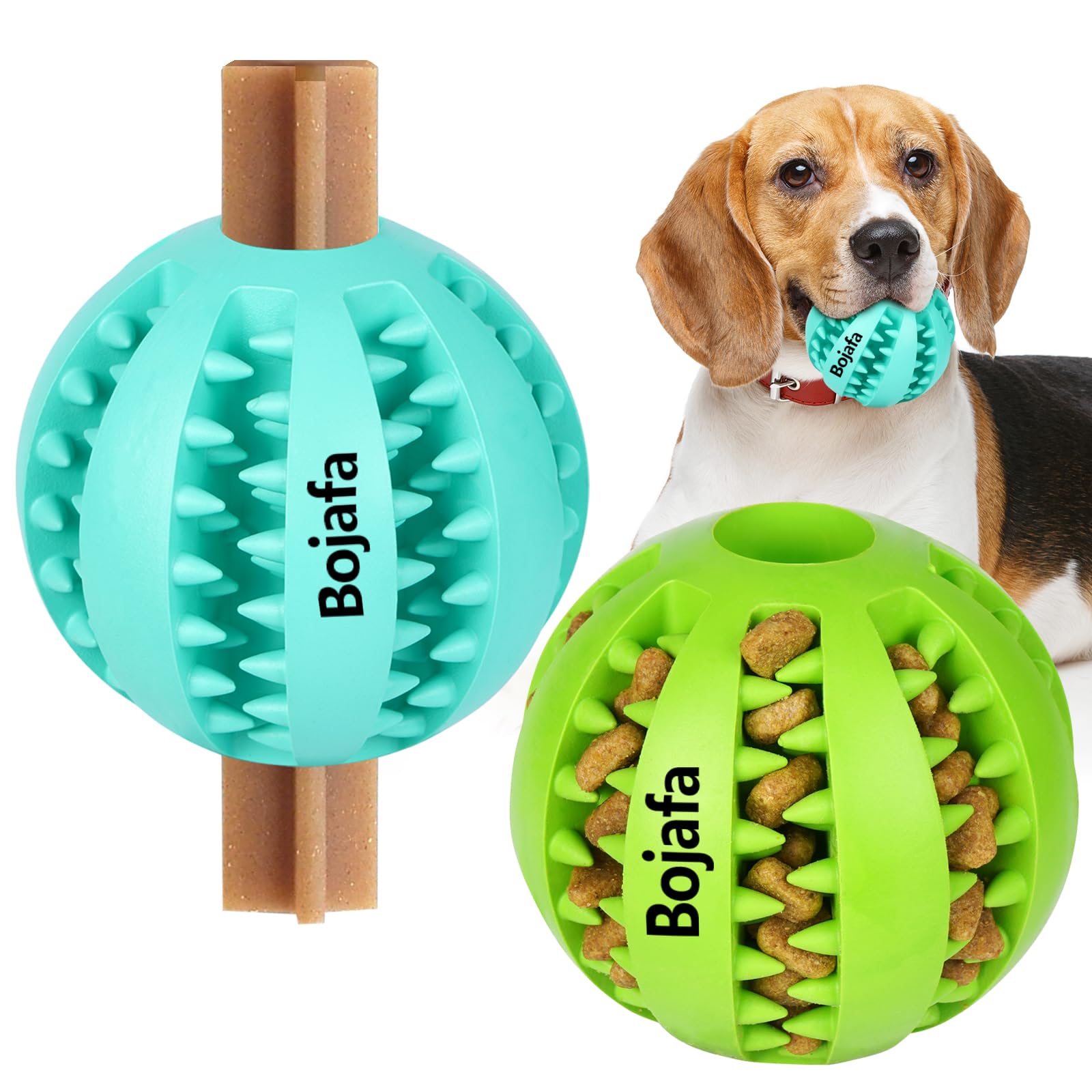 Bojafa: bola premio dental para perros pequeños.