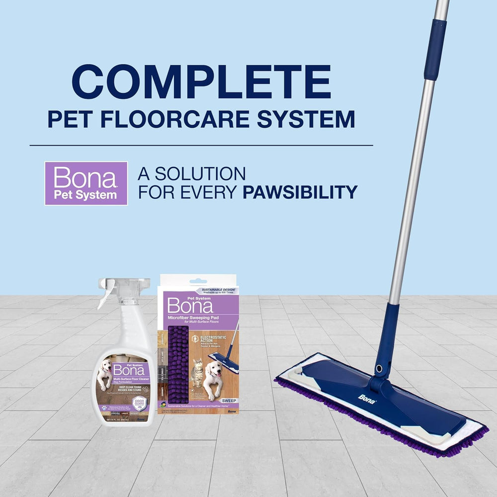 Compatible avec le système Bona Pet pour un nettoyage en profondeur.