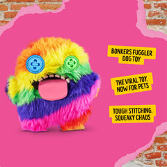 Bonkers Fuggler Oogah Boogah, peluche 8 pulgadas práctico para morder y llevar.