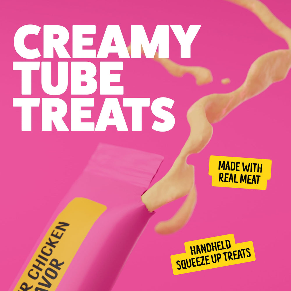Bonkers Licky Tubes formulado por nutricionistas para snack equilibrado.