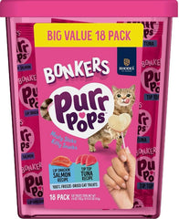 Bonkers Purrpops: envase reutilizable para conservar la frescura de los snacks