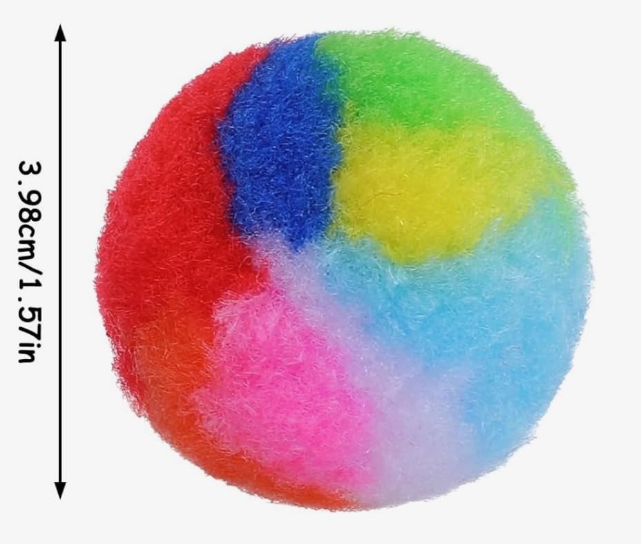 Incluye 2 bolas de juguete Cat Pom Pom para interacción.