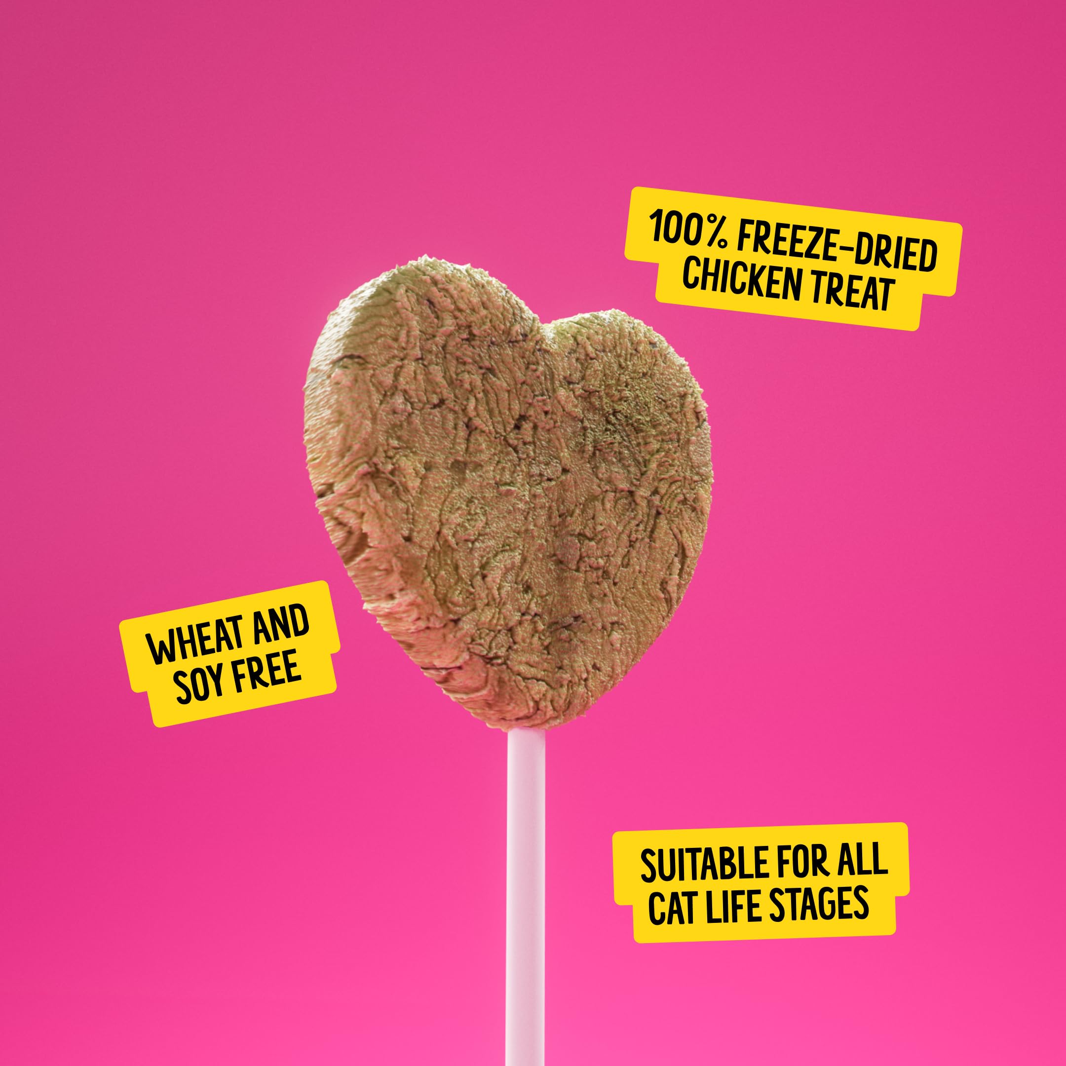 Bonkers Purrpops: envase práctico para compartir con tu gato durante entrenamiento.