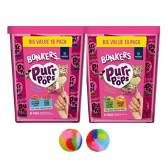 BONKERS Purrpops en tub variedad, ideal para momentos de vínculo con tu gato.