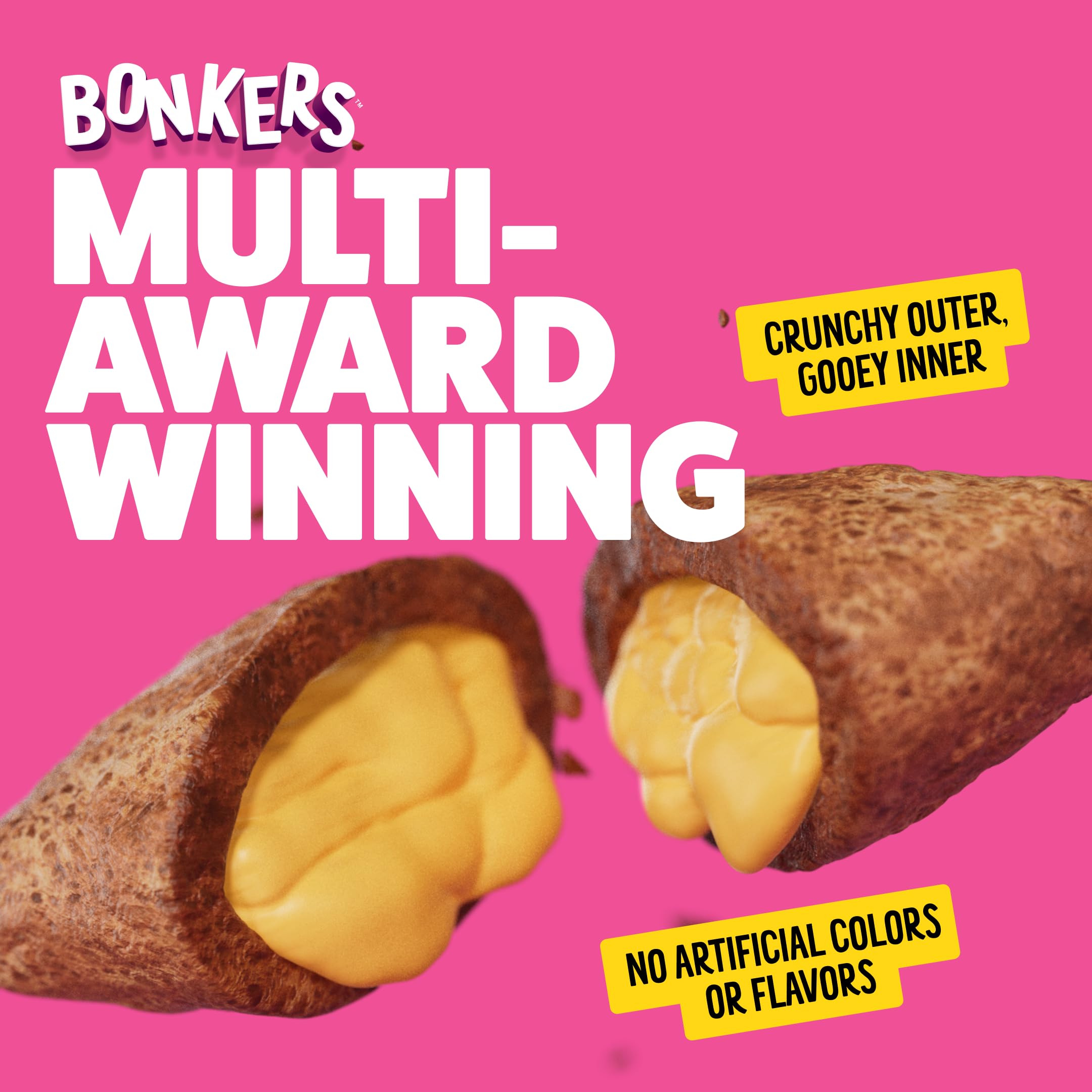 Bonkers sin colorantes artificiales, sabor pollo natural y delicioso