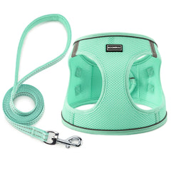 Arnés Boomiboo sin tirones y ajustable para paseos cómodos.