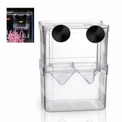 Boxtech caja de cría acrílica blanca frontal, observa crías con claridad.
