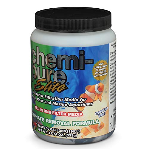 Chemipure Elite para acuarios de hasta 50 galones.