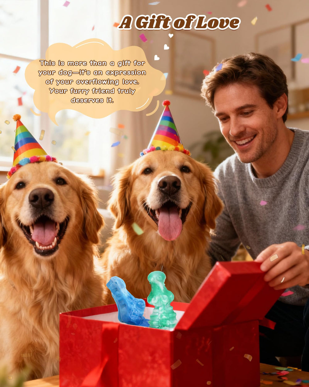 BoYoYo regalo perfecto para perros agresivos que disfrutan masticar.