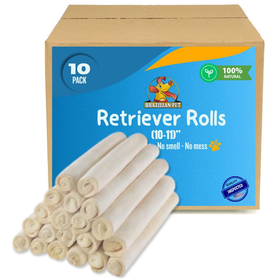 Brazilian Pet Premium Retriever Rolls empaque práctico para conservar masticables