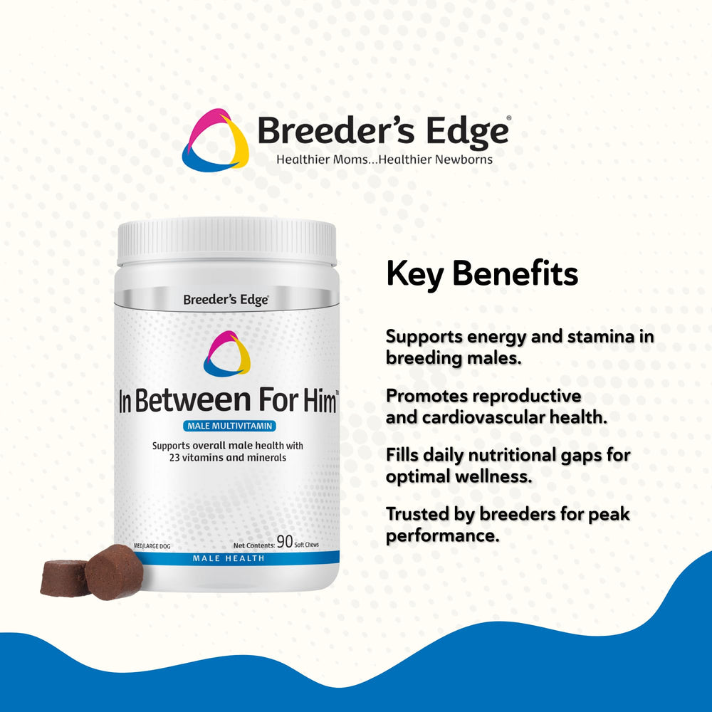 Breeders Edge en Between: envase cerrado para fácil almacenamiento.
