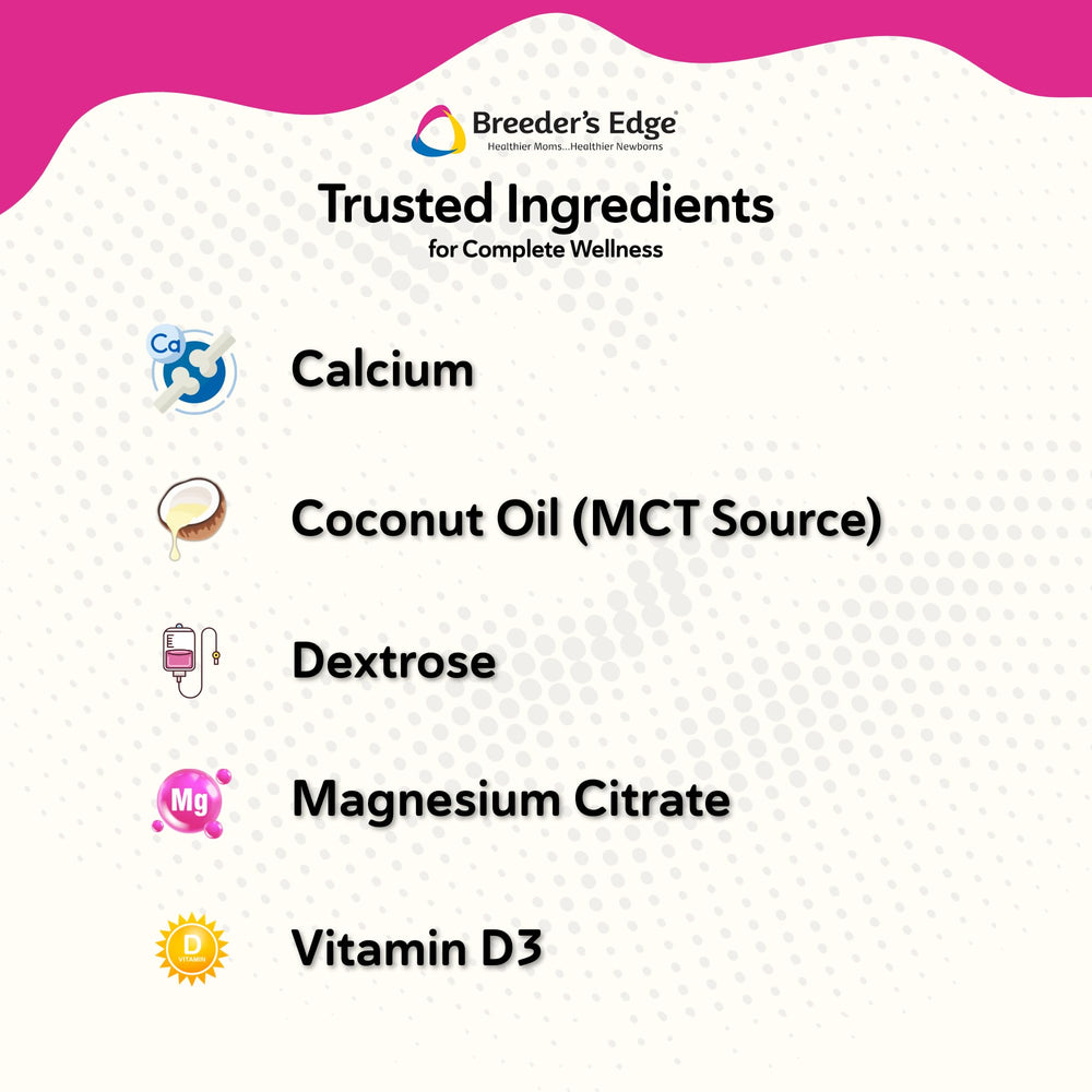 Dosificación fácil con Breeder's Edge Gel para la etapa de parto