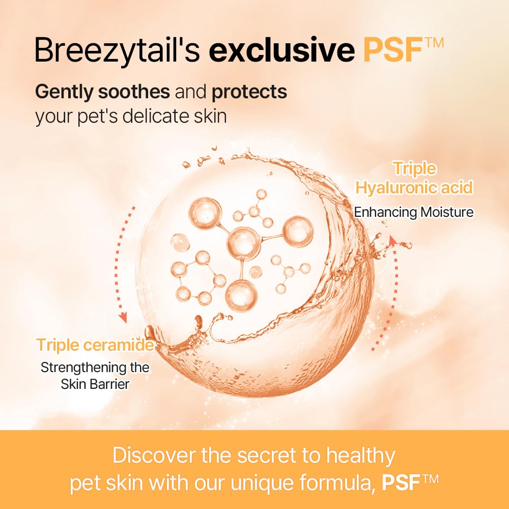 Aplicación en gato con Breezytail PetO’Cera para uso regular y piel sensible.