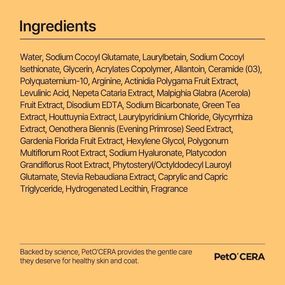 Envase Breezytail PetO’Cera seguro para interiores, cero químicos agresivos.
