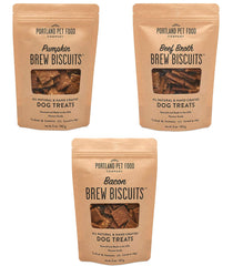 Galletas Brew Biscuit de CRAFTED BY HUMANS, snack variado para perros.