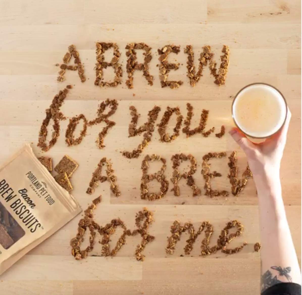 Pack variedad Brew Biscuit, sabores mixtos para perros.