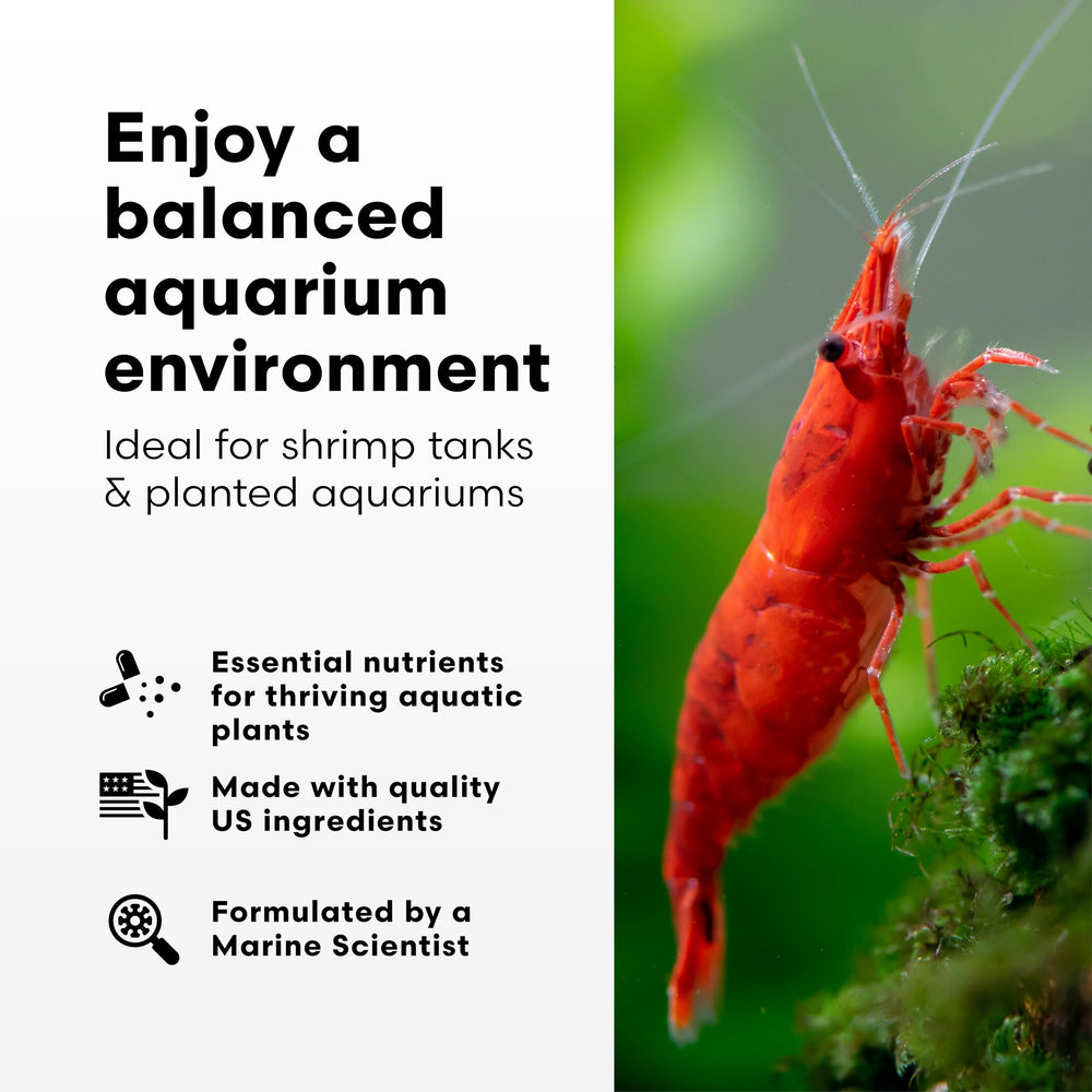 Brightwell Aquatics Shrimp FlorinMulti: ayuda coloración más intensa de plantas acuáticas.
