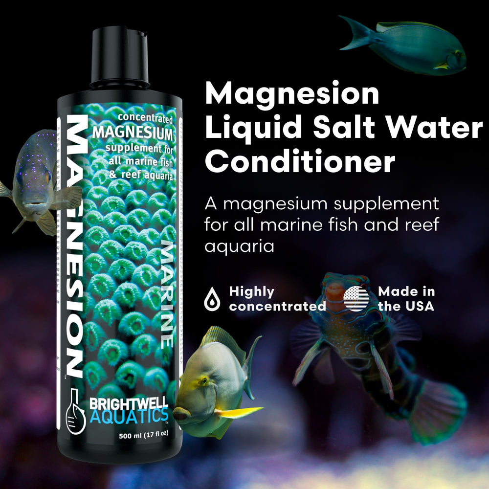 Brightwell Aquatics Magnesion: tapón y dosificación para niveles estables